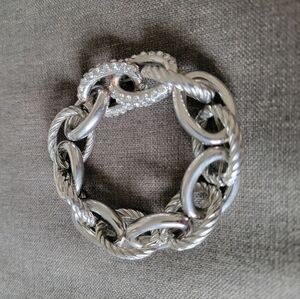 Sophisticated Silver Chain Bracelet